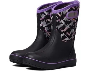 Bogs Schuhe Classic II Winter Bergschuh Schwarz Mehrfarbig (Größe 8c-5J)