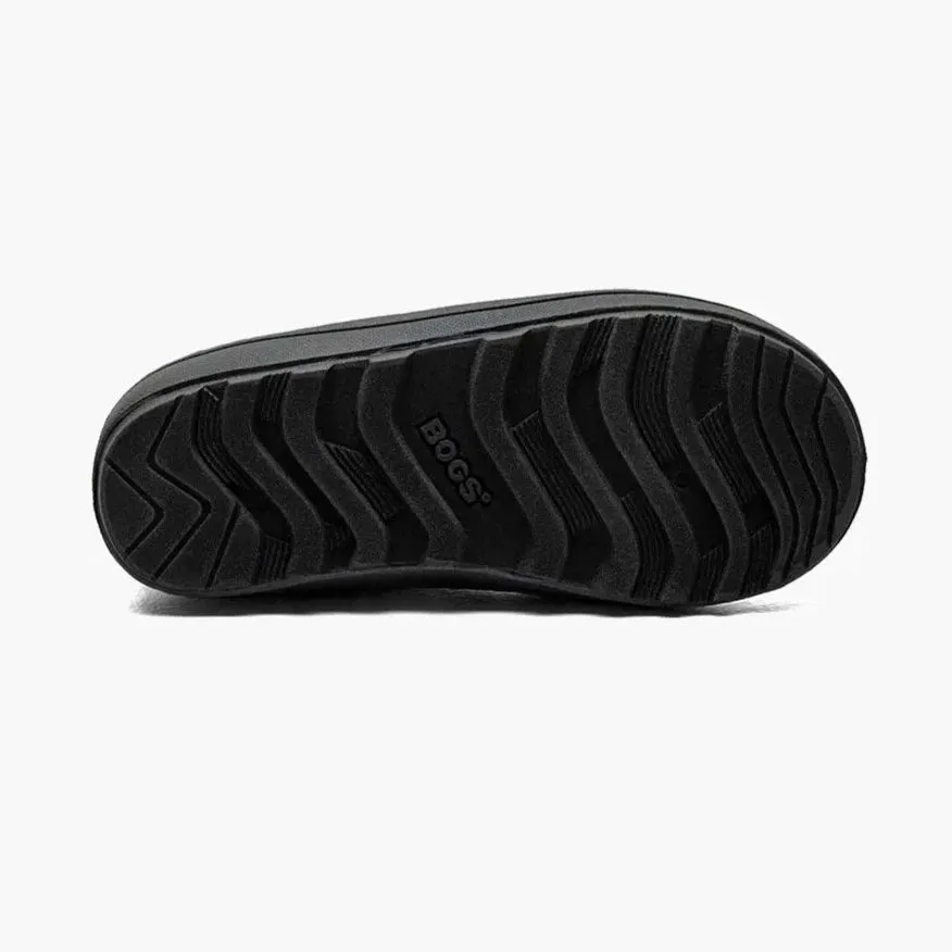 Bogs Schuhe Schnee-Shell-Stiefel Einfarbig Schwarz (Größe 10c-7J)