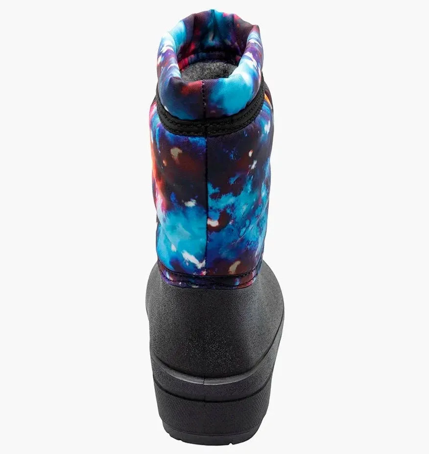 Bogs Schuhe Schnee Shell Stiefel Glitzer Space Aqua Multi (Größe 10c-3J)
