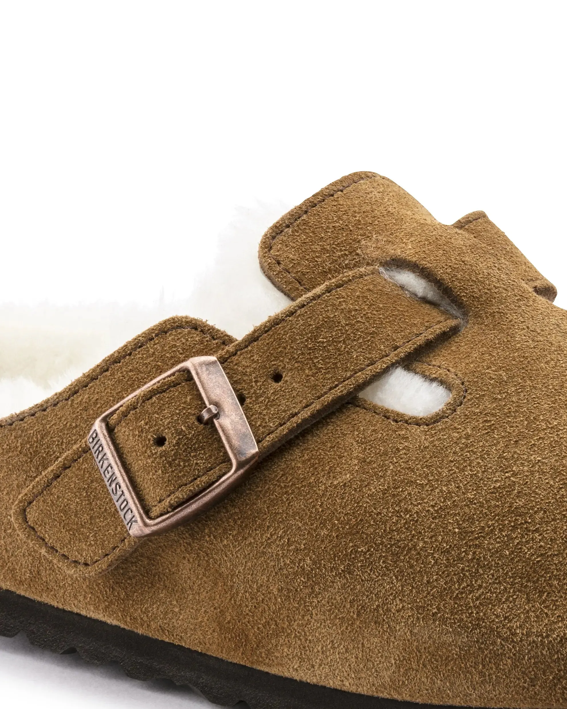 Boston Shearling Hausschuhe in Nerz