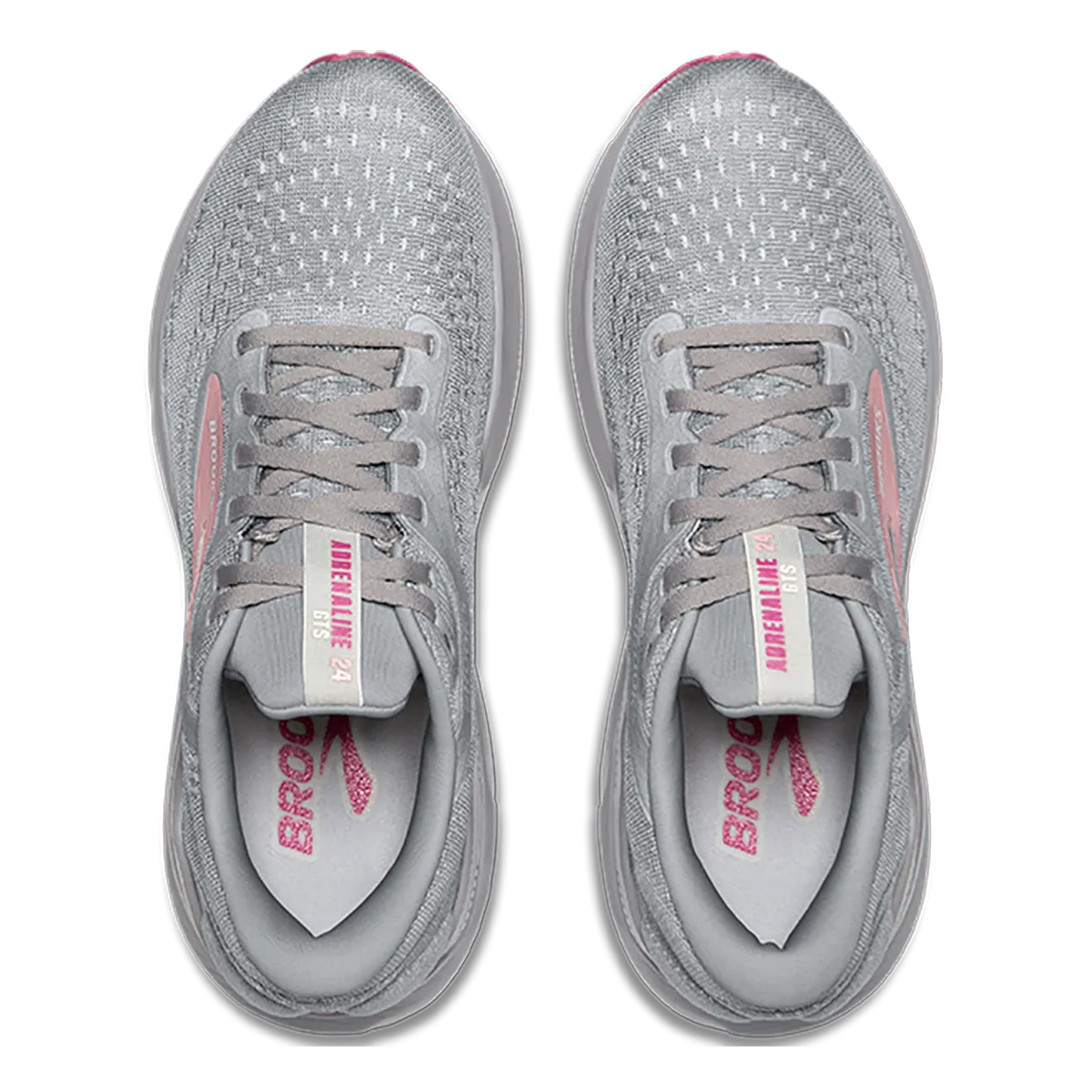 Brooks Adrenaline GTS 24 Alloy - Weiß - Zephyr