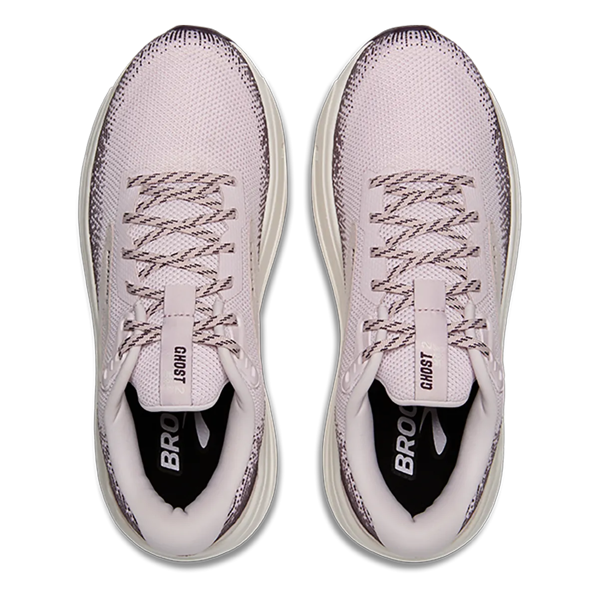 Brooks Ghost Max 2 - Orchideen-Eis - Pflaume - Kokosnuss