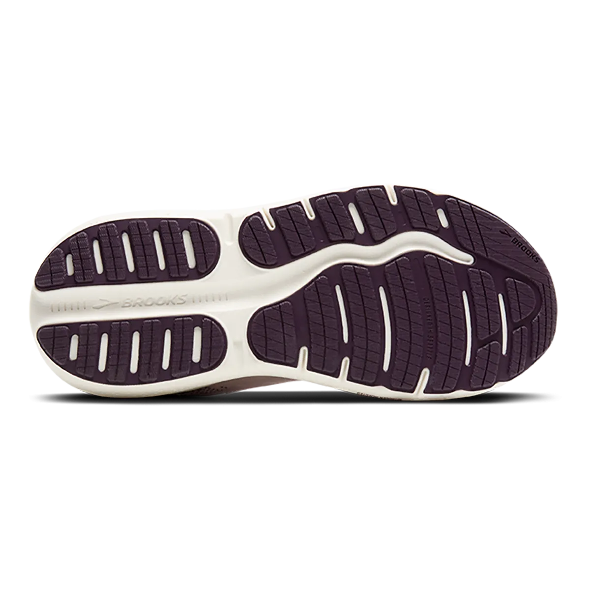 Brooks Ghost Max 2 - Orchideen-Eis - Pflaume - Kokosnuss