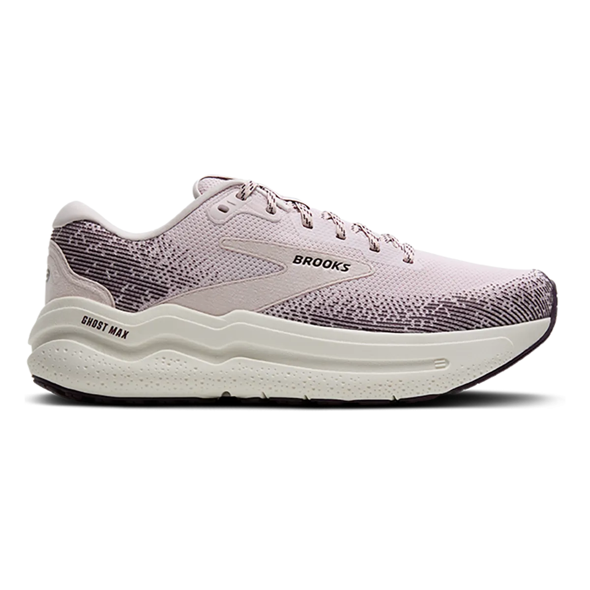 Brooks Ghost Max 2 - Orchideen-Eis - Pflaume - Kokosnuss