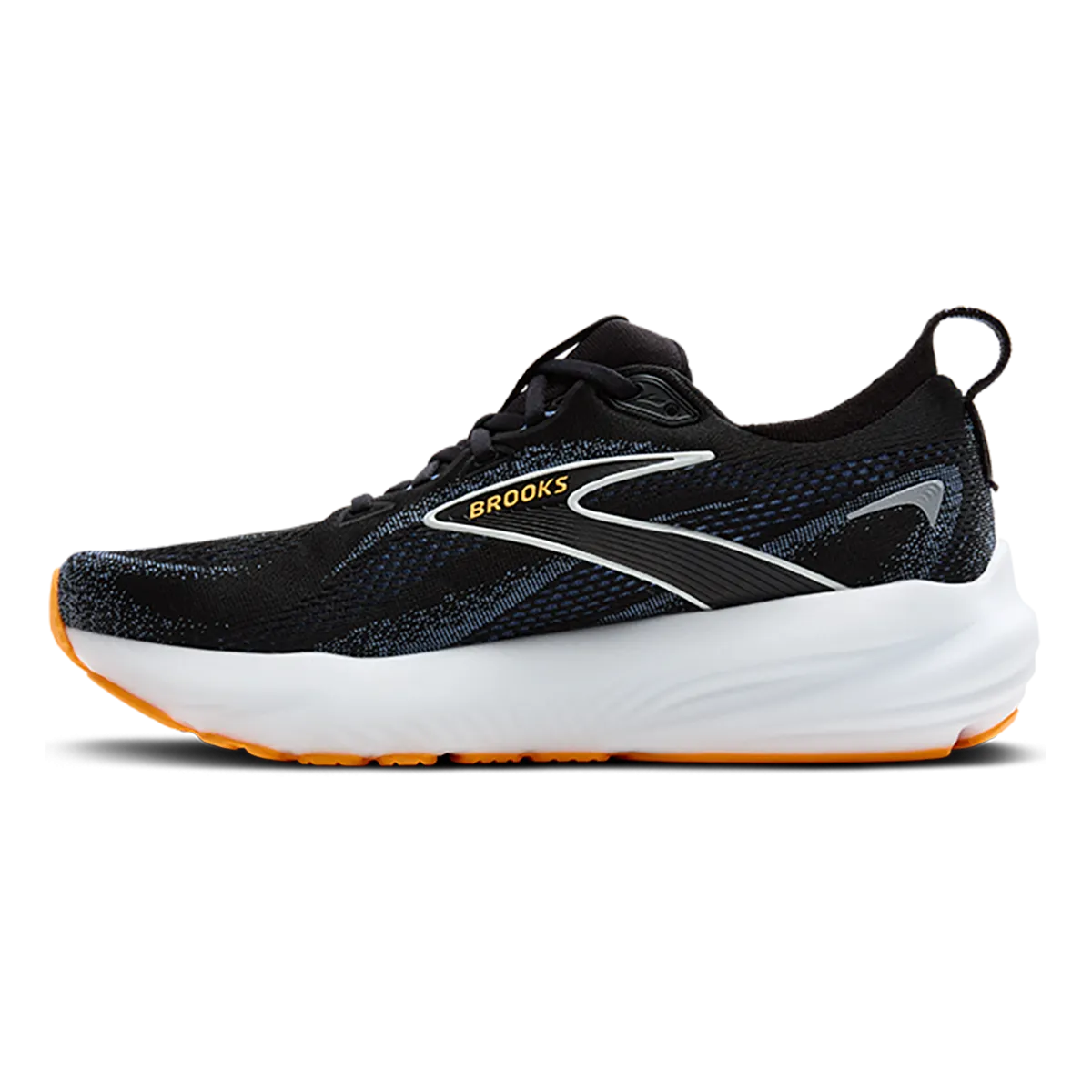Brooks Glycerin 22 Schwarz - Country Blau - Orange Pop
