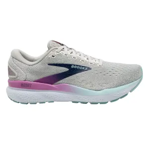 Brooks Women's Ghost 16 Weiß/Grau/Estate Blau