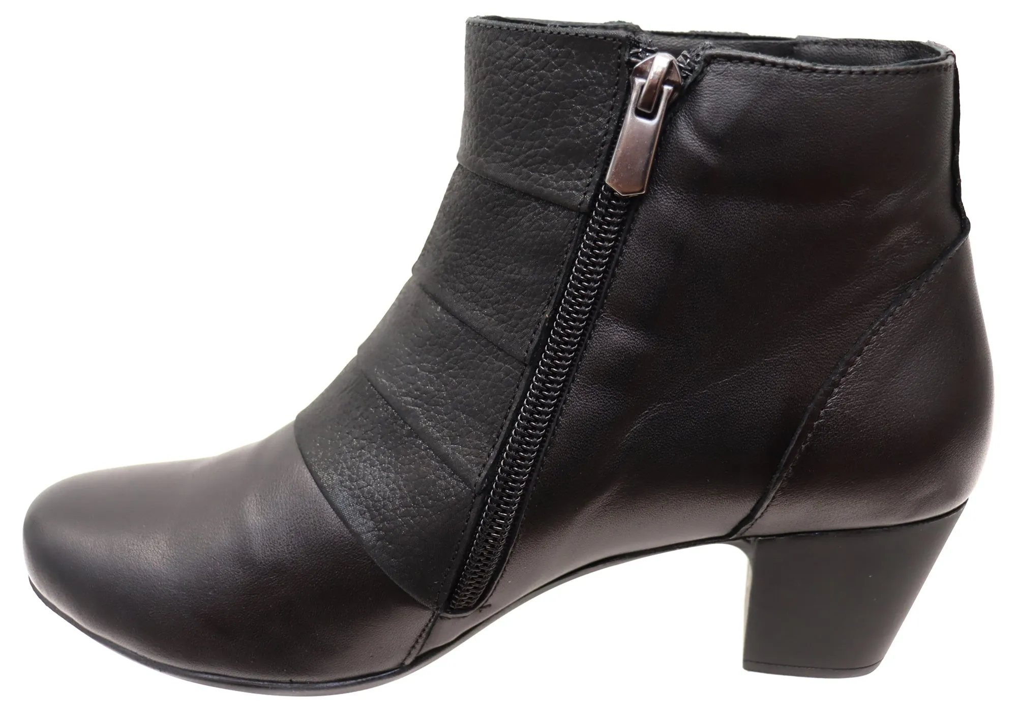 Cabello Comfort Eva Damen Europäische Bequeme Lederstiefel Cabello Comfort Schuhe