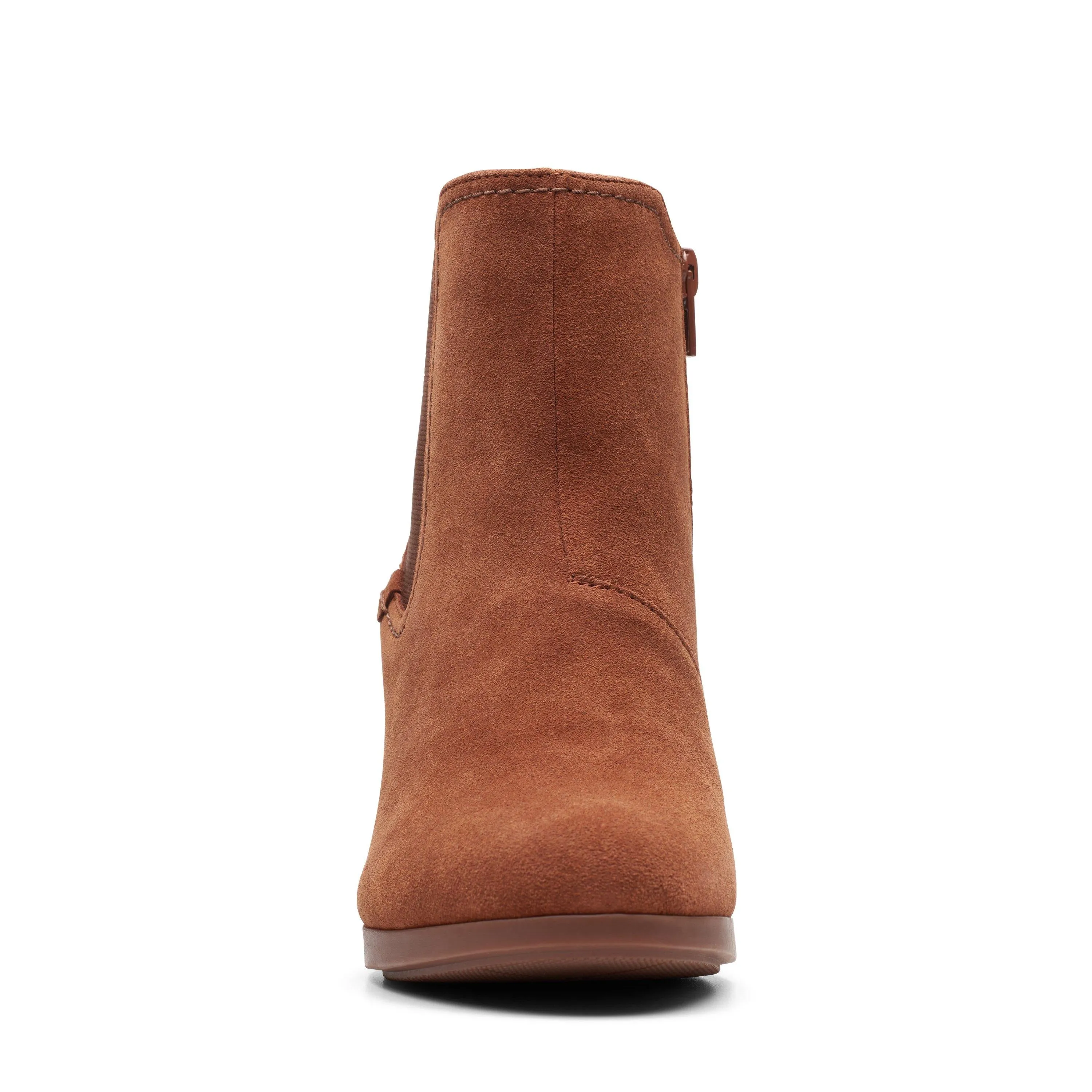 Clarks Bayla Rose in Braunem Wildleder