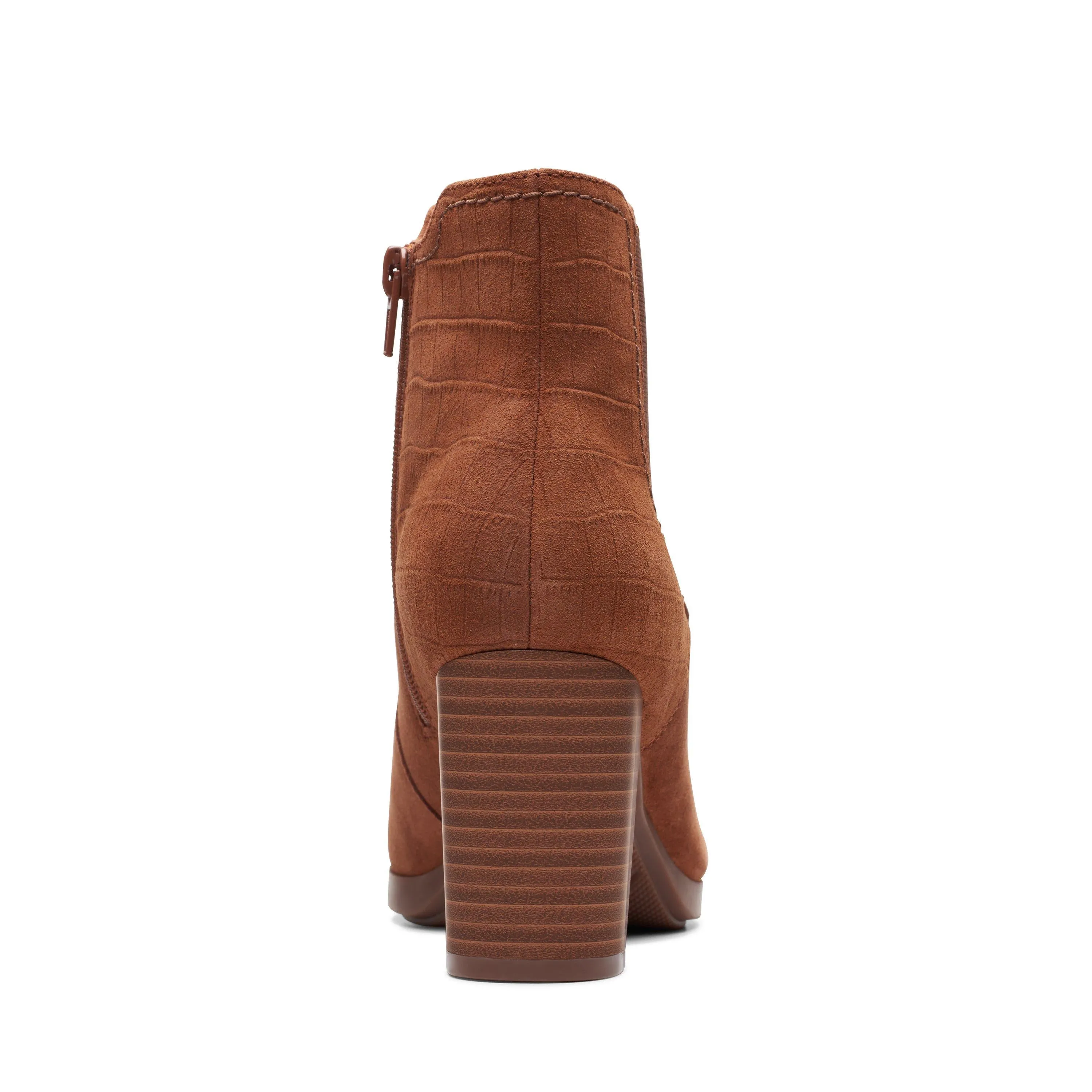 Clarks Bayla Rose in Braunem Wildleder