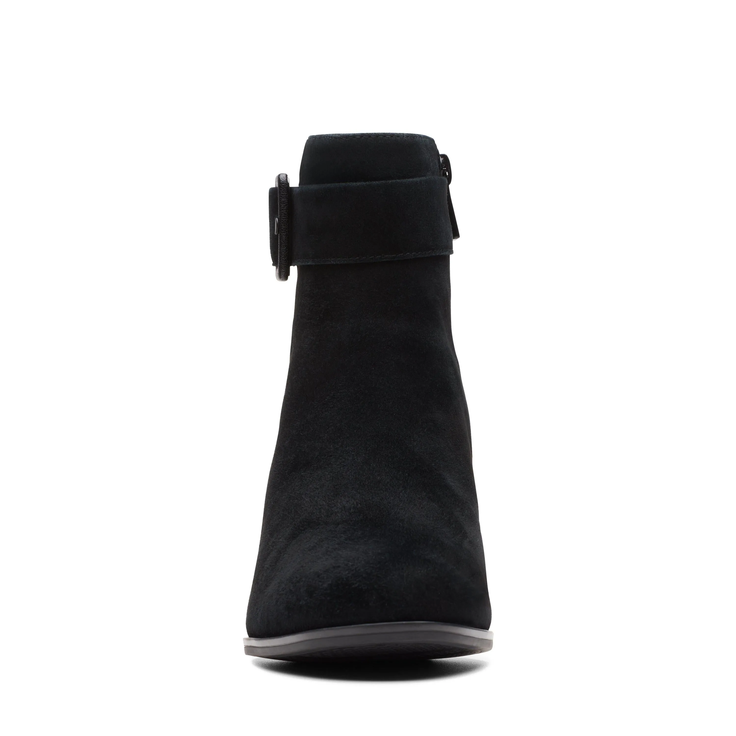 Clarks Loken Zip WP in Schwarz Wildleder