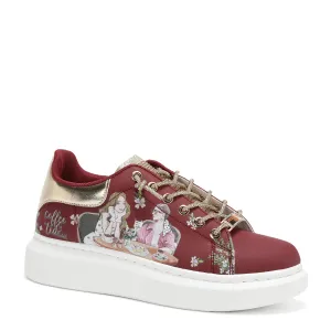 KLASSISCHER RHINESTONE-SNEAKER