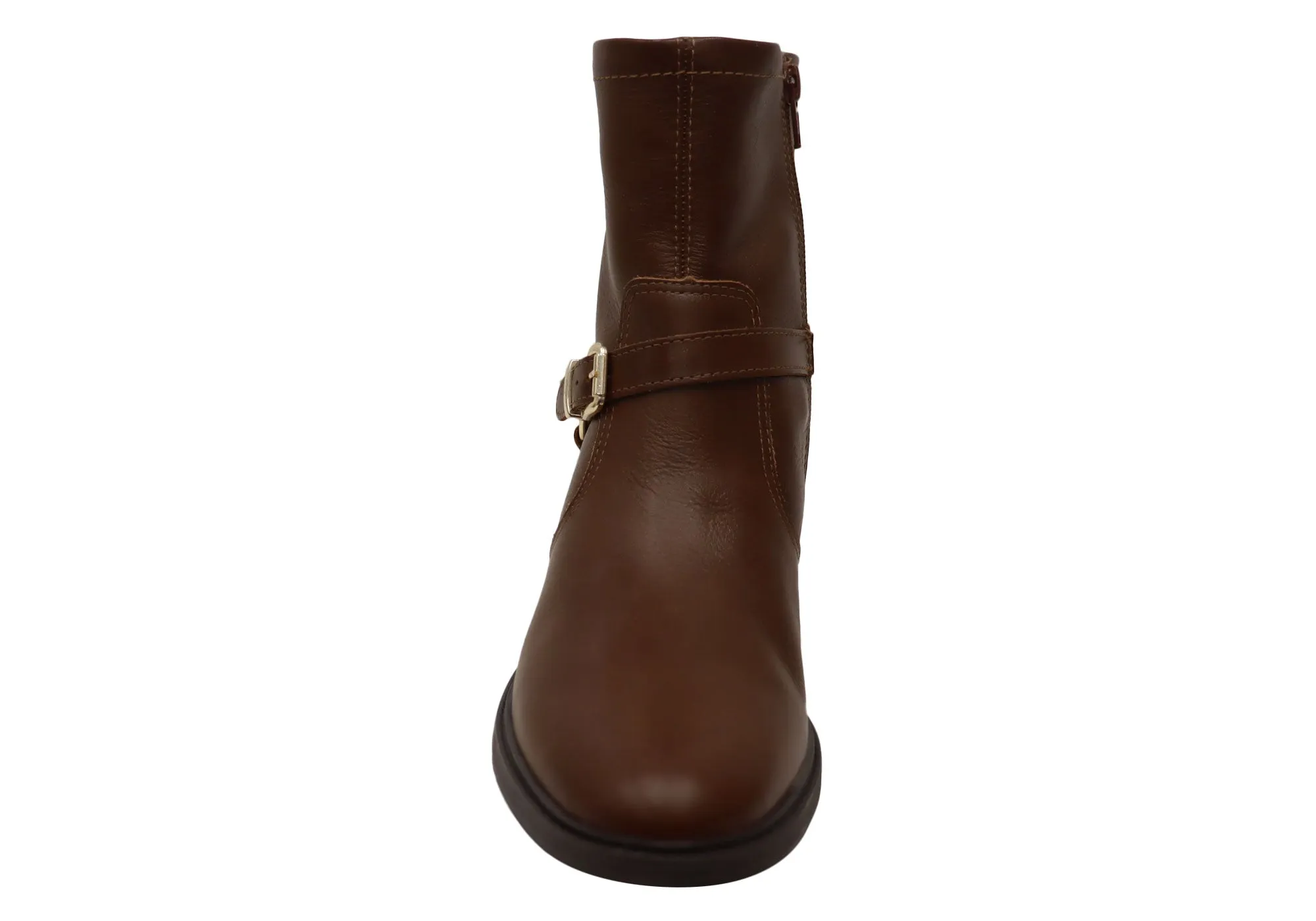 Comfortflex Belinda Damen Brasilianische Bequeme Leder Knöchelstiefel Comfortflex Schuhe
