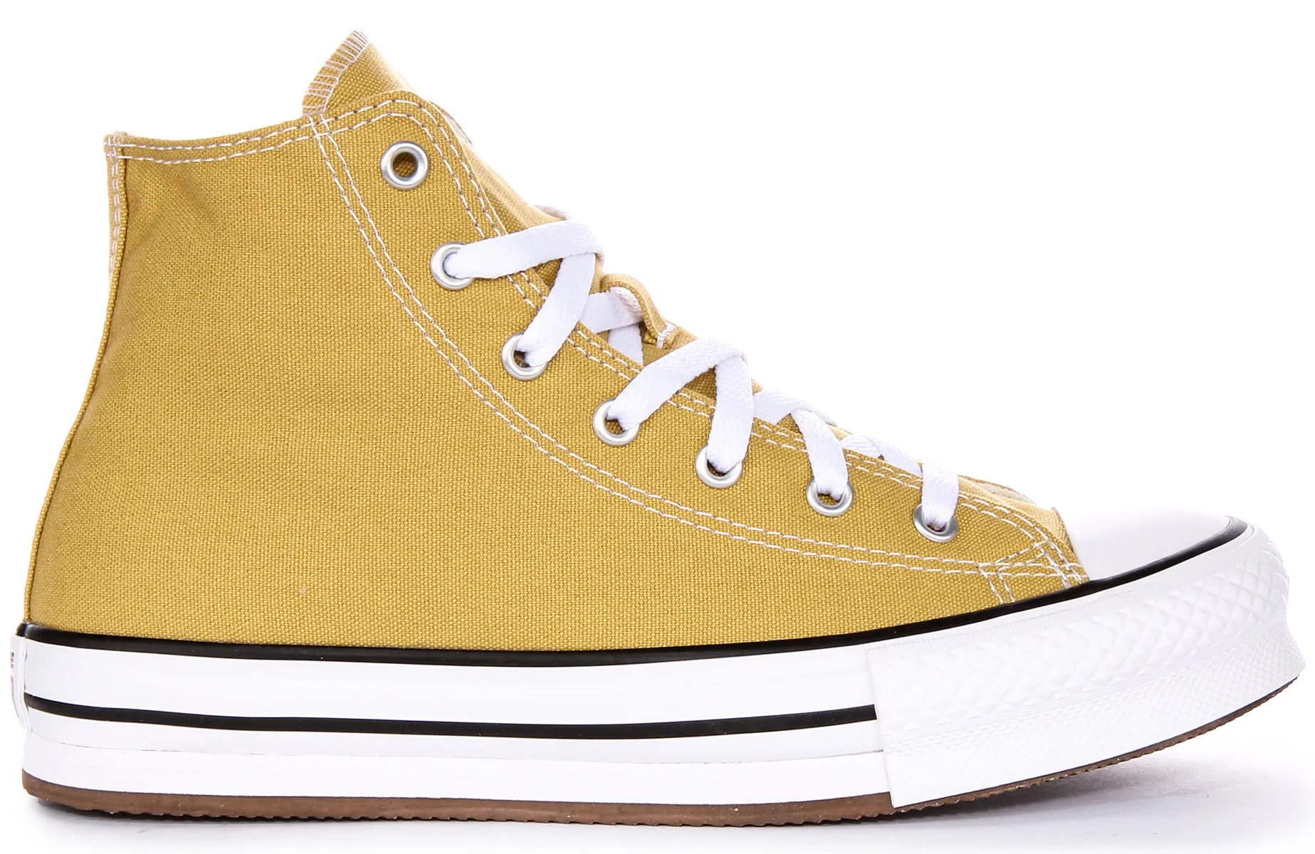 Converse All Star Lift A05467C in Senf für Junior-Schuhe Converse