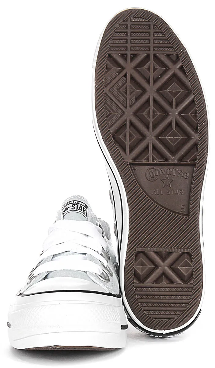 Converse All Star Platform Sketch Low A10426C in hellblauen Schuhen Converse