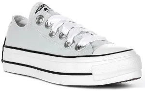 Converse All Star Platform Sketch Low A10426C in hellblauen Schuhen Converse