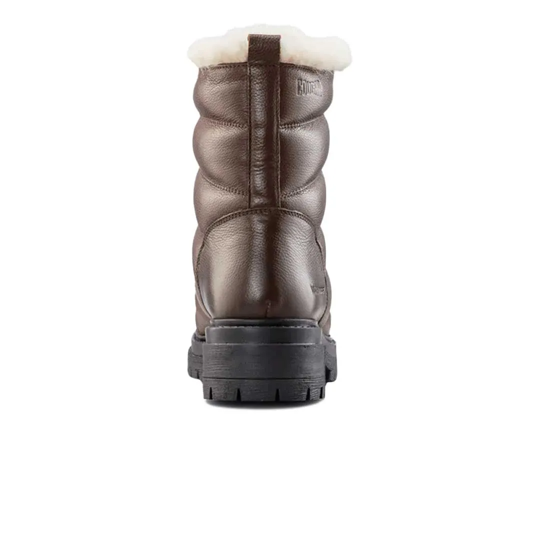 Cougar - Damen Leder wasserdichte Winterstiefel (VANTAGE-DKBRN)