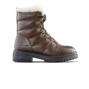 Cougar - Damen Leder wasserdichte Winterstiefel (VANTAGE-DKBRN)