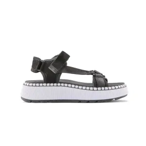 Cougar - Damen Spray Luxmotion Nylon & Wildleder wasserfreundliche Sandalen (SPRAY-BLK)