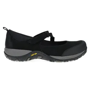 Dansko Damen Primrose Schwarz Glattleder Mary Jane Dansko Schuhe