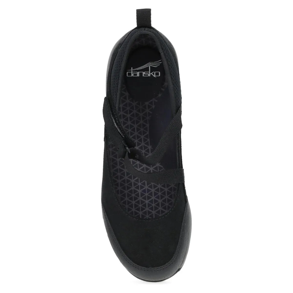 Dansko Damen Primrose Schwarz Glattleder Mary Jane Dansko Schuhe