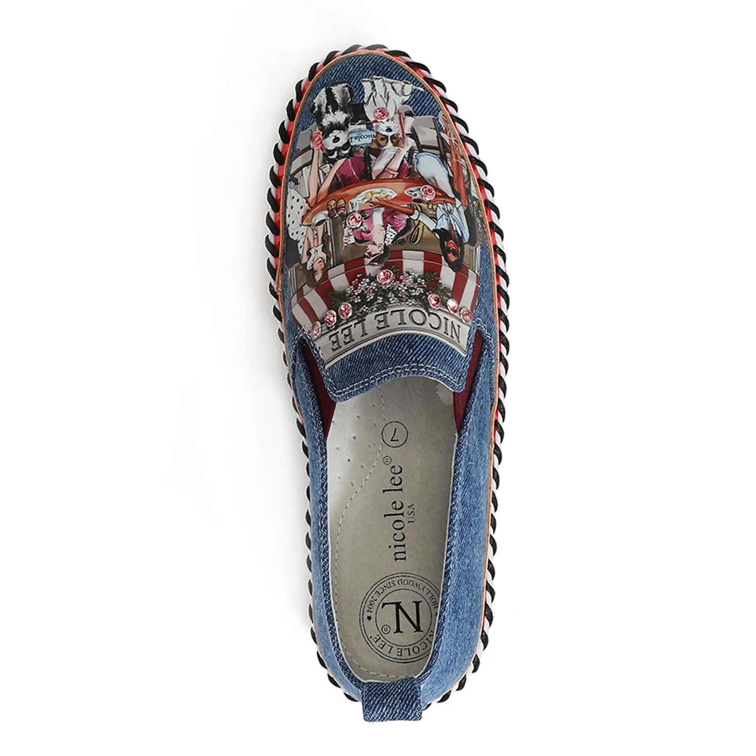 DENIM SLIP-ON SNEAKER