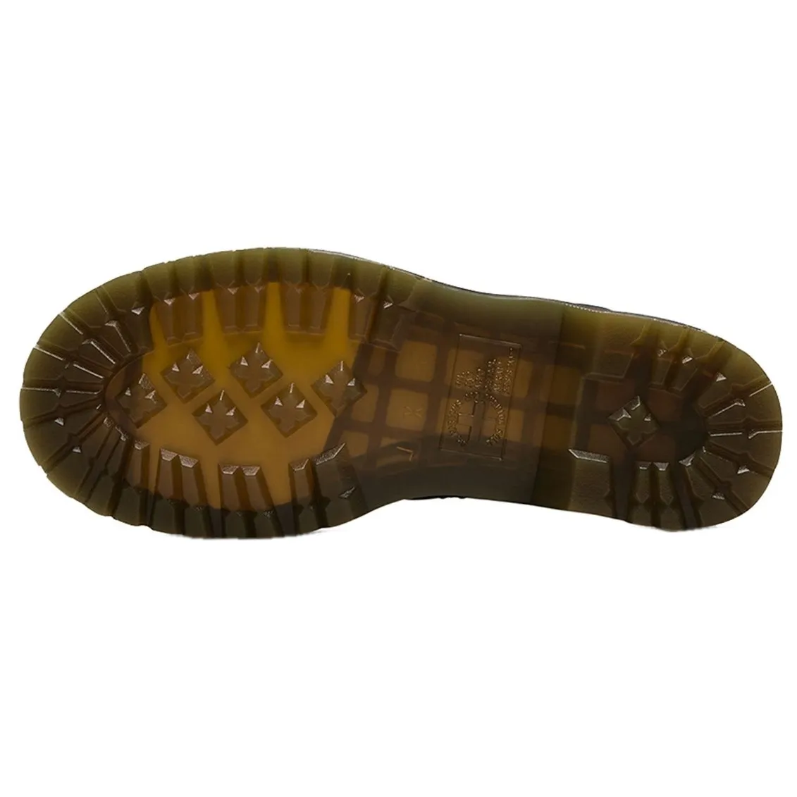 Dr. Martens 1460 Serena Kunstpelz gefütterte polierte Wyoming-Leder Knöchelstiefel für Damen