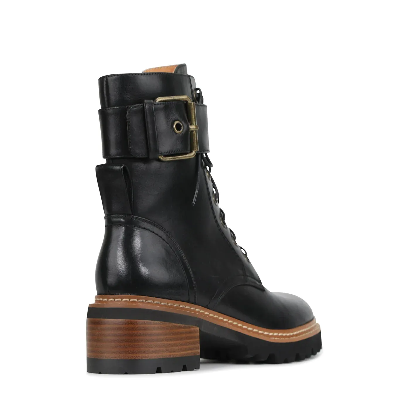 EOS Line Schwarze Knöchelstiefel Schuhe_Eos