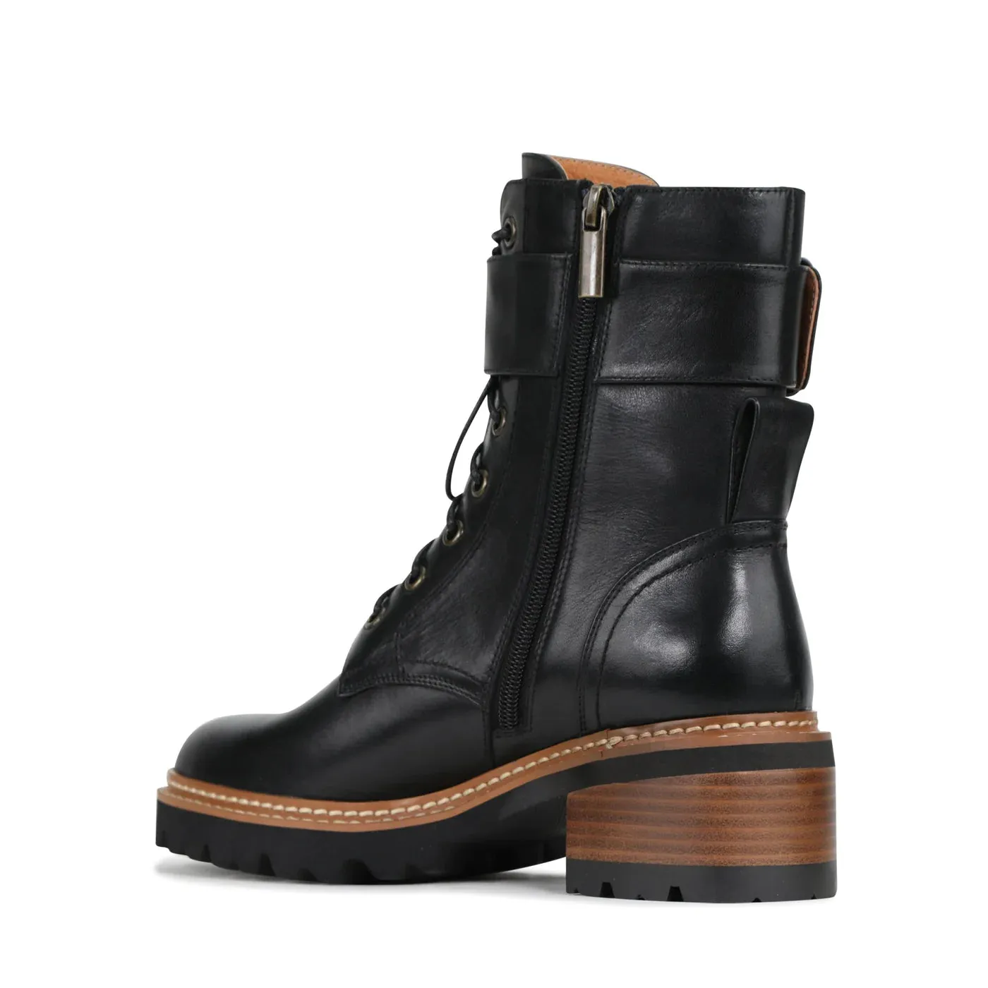 EOS Line Schwarze Knöchelstiefel Schuhe_Eos