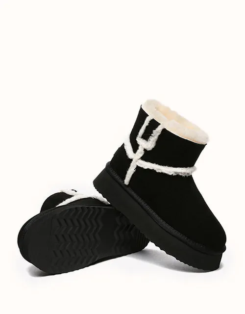 EVERAU® Schunck Plattform UGG Schuhe