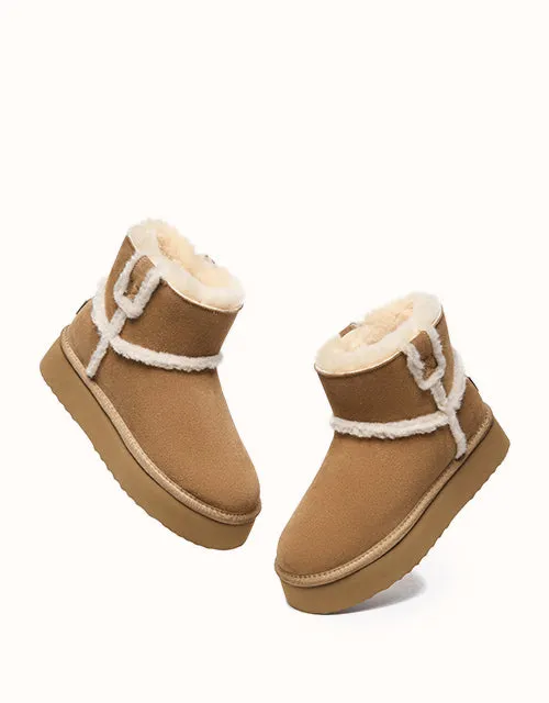 EVERAU® Schunck Plattform UGG Schuhe