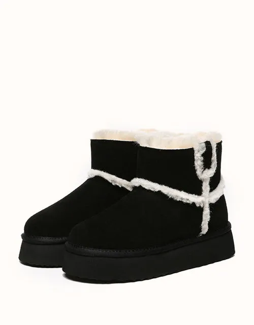 EVERAU® Schunck Plattform UGG Schuhe