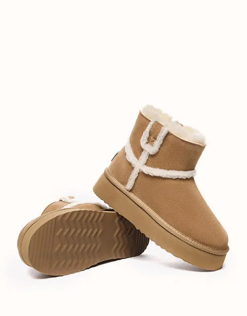 EVERAU® Schunck Plattform UGG Schuhe