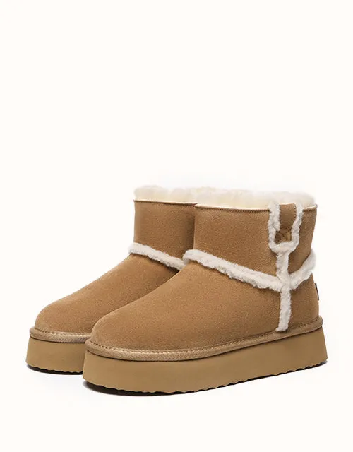 EVERAU® Schunck Plattform UGG Schuhe