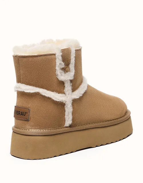 EVERAU® Schunck Plattform UGG Schuhe