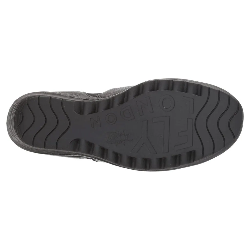 Fly London Yoss Wildleder Damen Keilabsatz Chelsea Stiefel