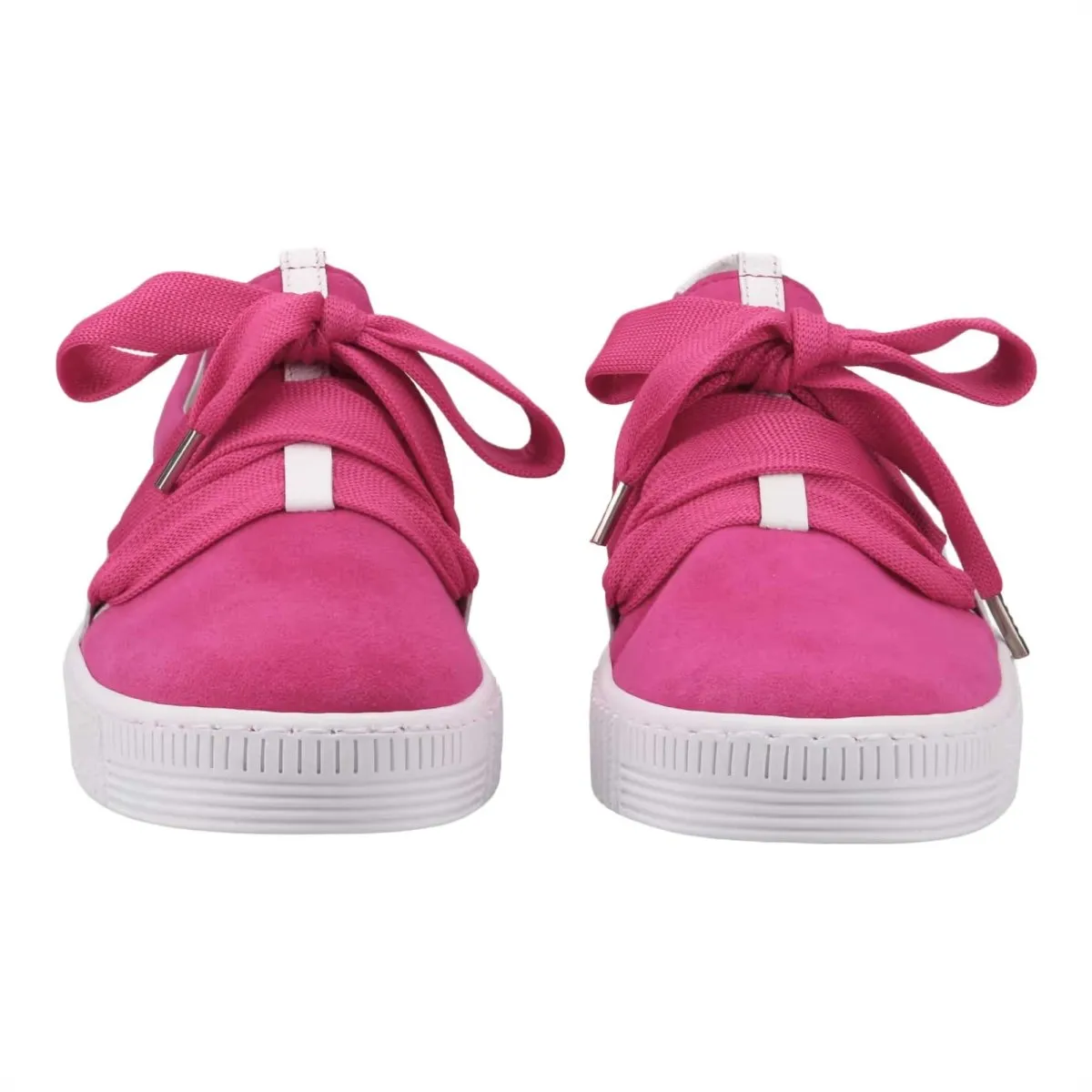 Gabor Damen 43.333.10 Rosa Wildleder-Oxford