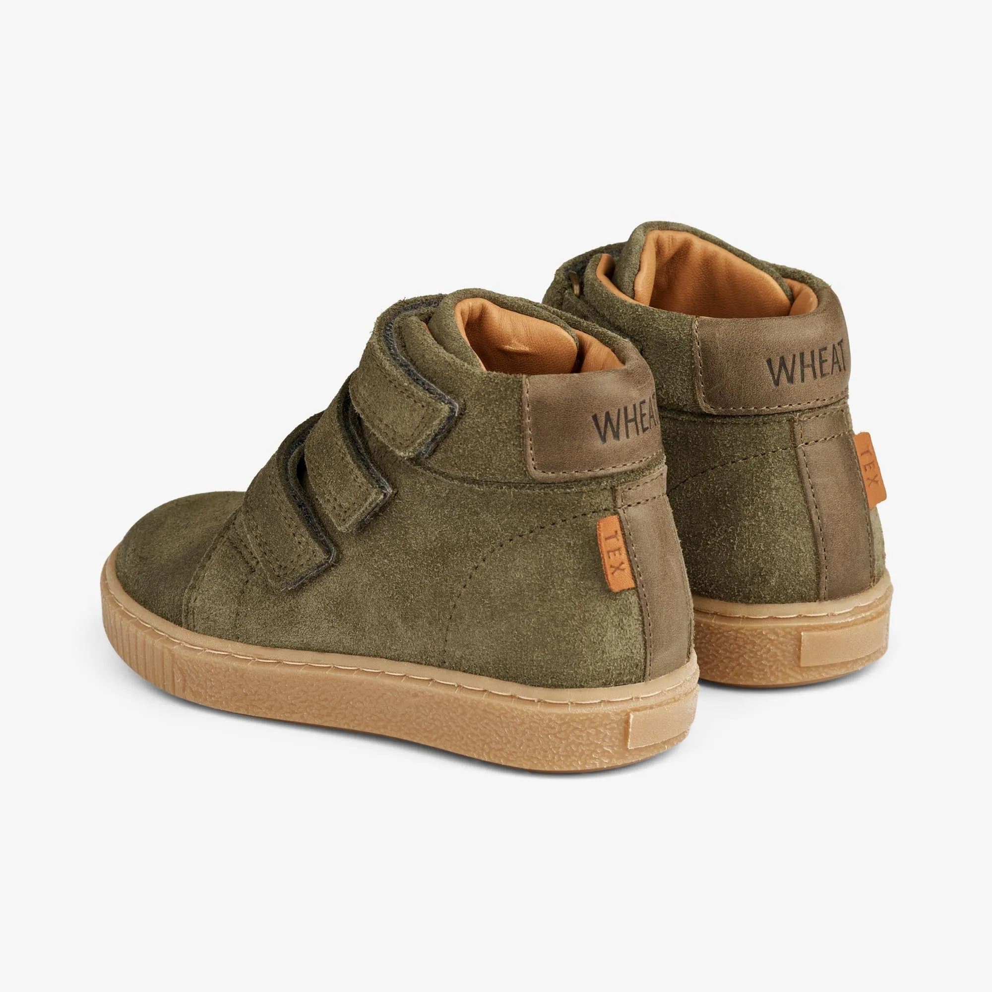 Gerd Tex Klettverschluss-Stiefelette - Trockenkiefer