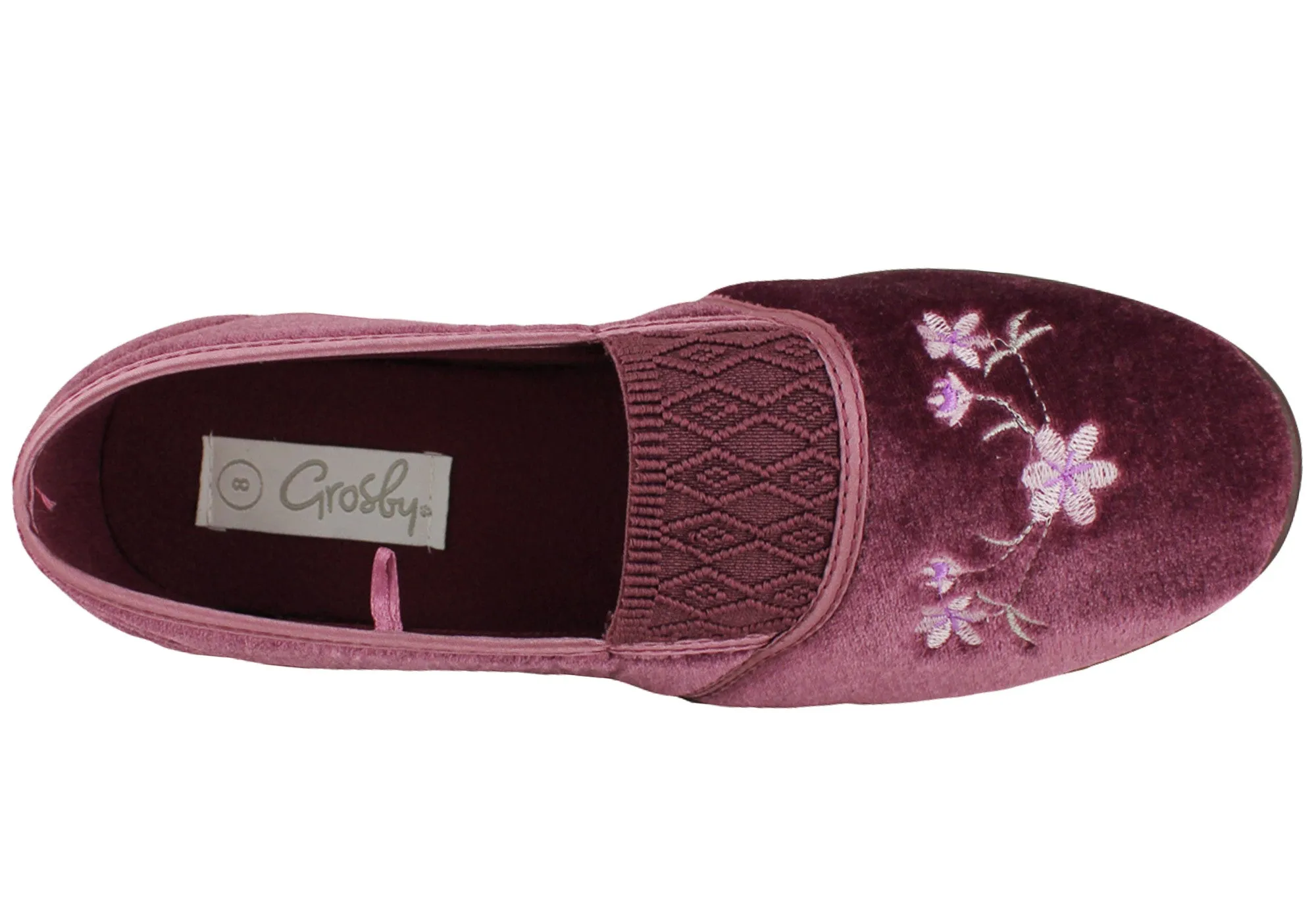 Grosby Sasha Damen Bequeme Hausschuhe Grosby Schuhe