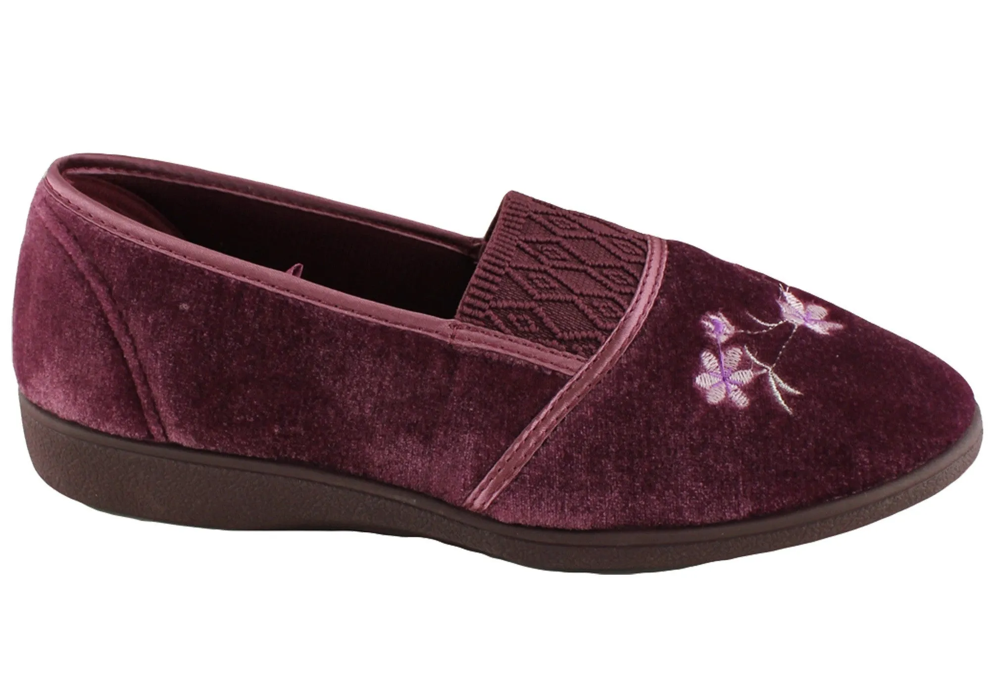 Grosby Sasha Damen Bequeme Hausschuhe Grosby Schuhe