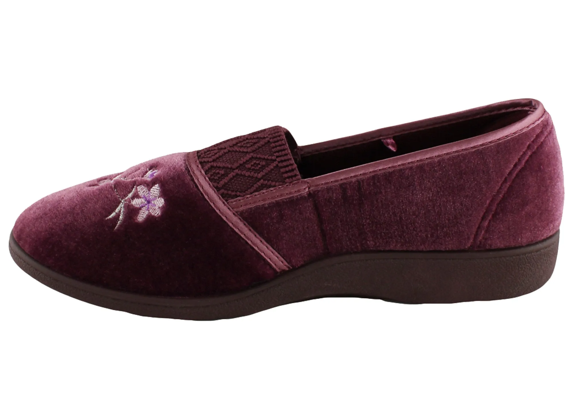 Grosby Sasha Damen Bequeme Hausschuhe Grosby Schuhe