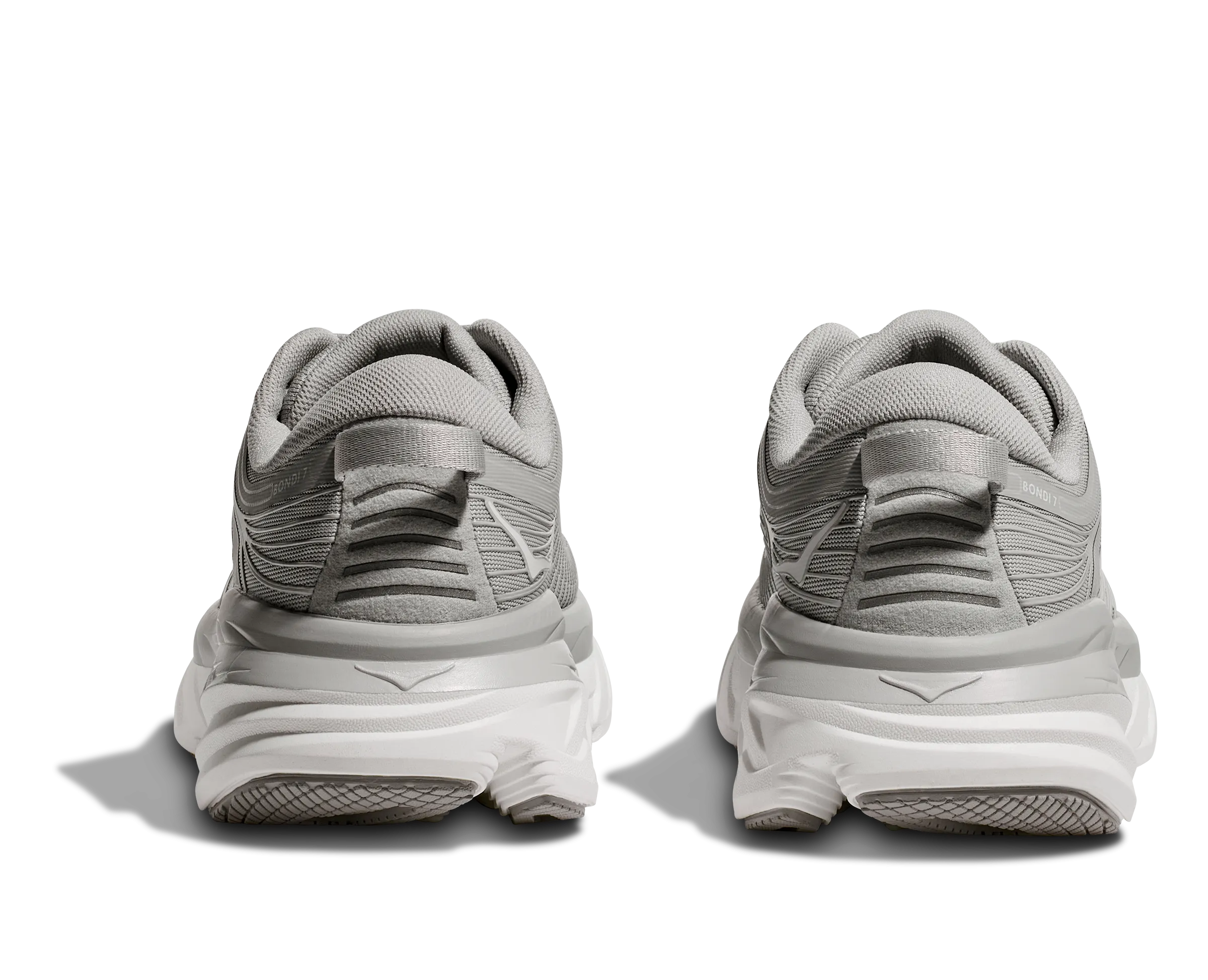 HOKA BONDI V7 DAMEN MITTELGRAU