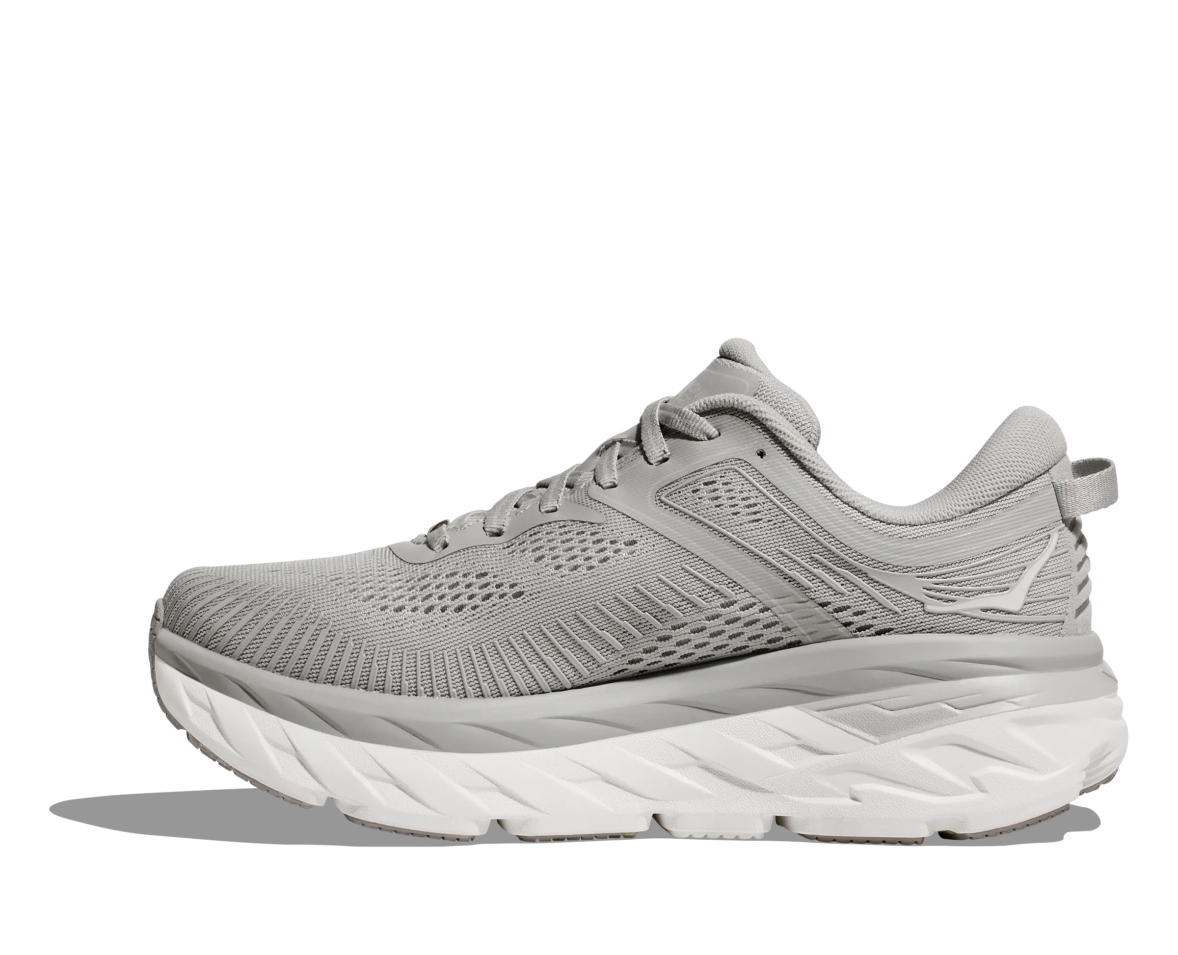 HOKA BONDI V7 DAMEN MITTELGRAU
