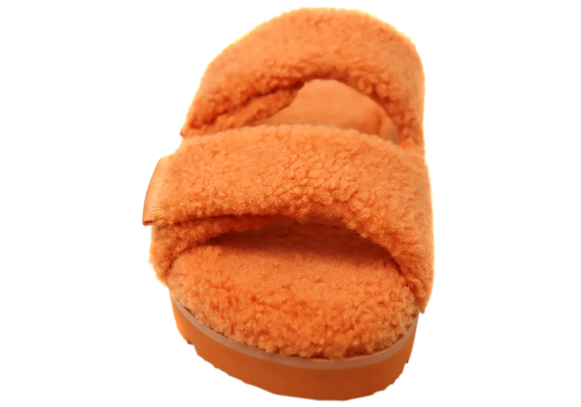 Hush Puppies Flauschige Damen Hausschuhe mit offener Spitze Bequeme Hush Puppies Schuhe