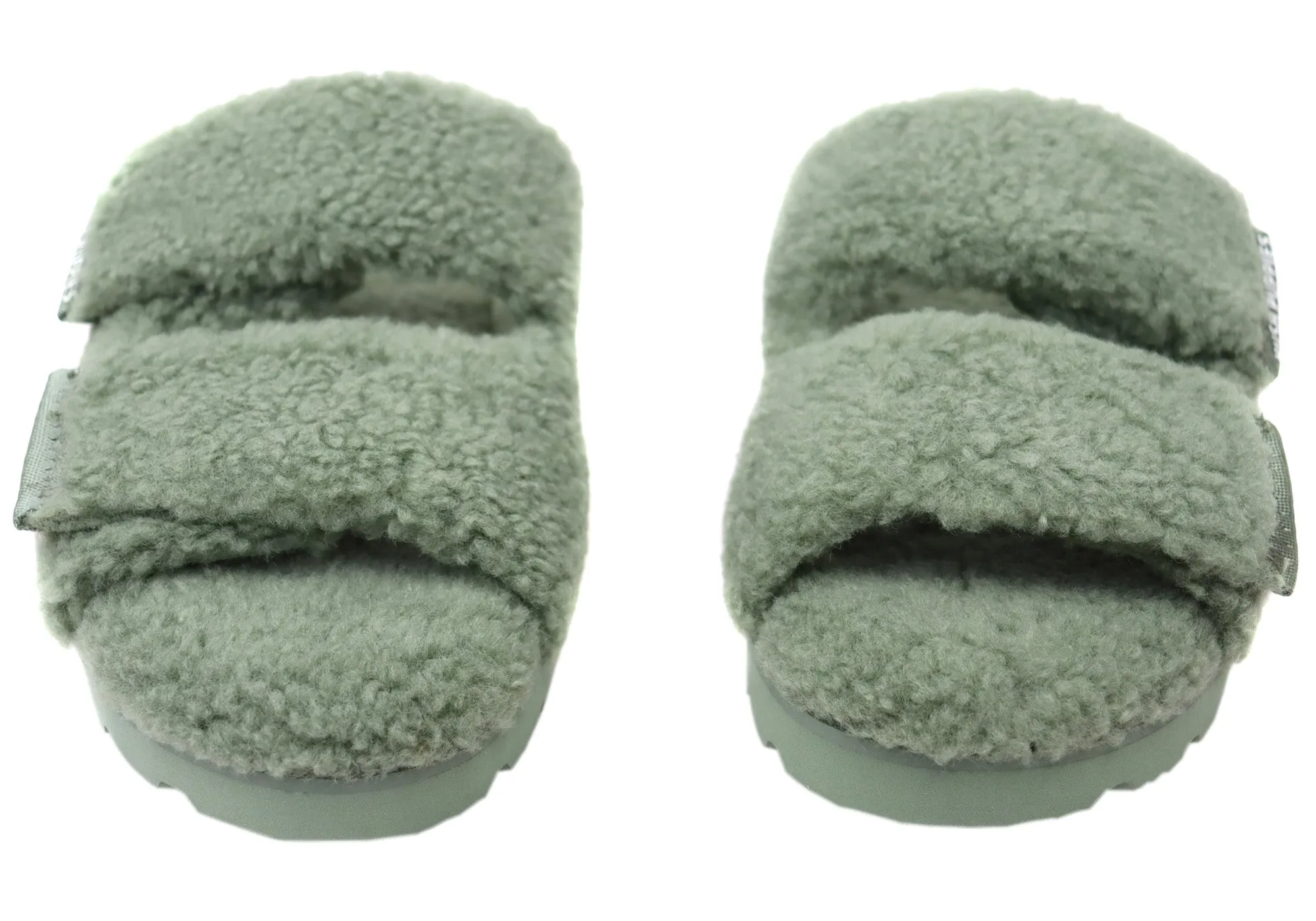Hush Puppies Flauschige Damen Hausschuhe mit offener Spitze Bequeme Hush Puppies Schuhe