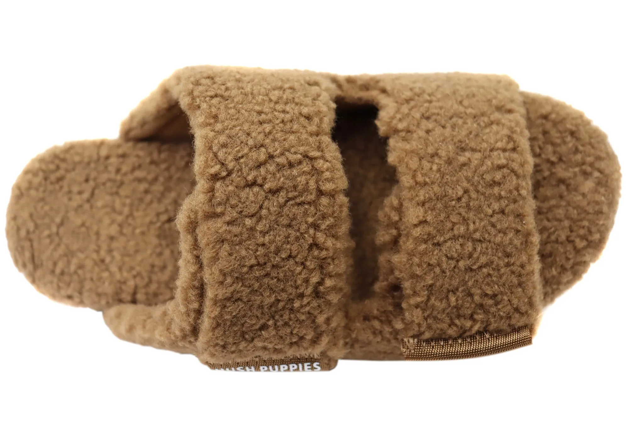 Hush Puppies Flauschige Damen Hausschuhe mit offener Spitze Bequeme Hush Puppies Schuhe