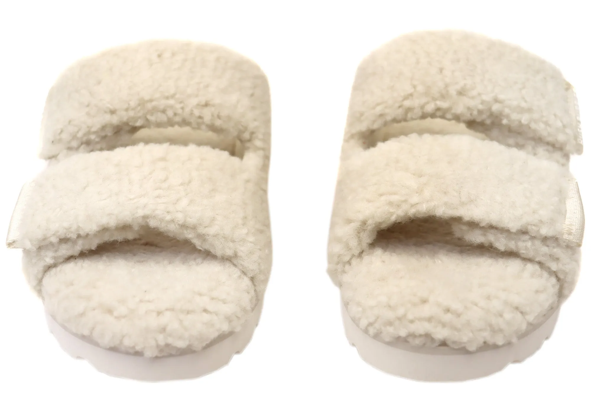 Hush Puppies Flauschige Damen Hausschuhe mit offener Spitze Bequeme Hush Puppies Schuhe