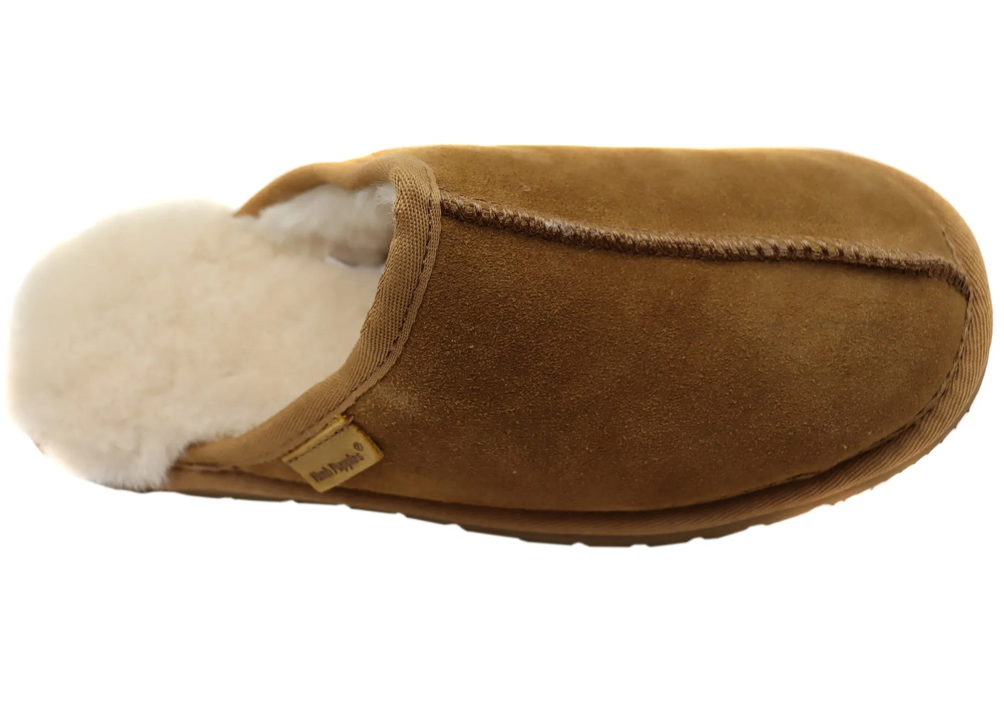 Hush Puppies Loch Herren Bequeme Pantoffeln mit offener Ferse Hush Puppies Schuhe