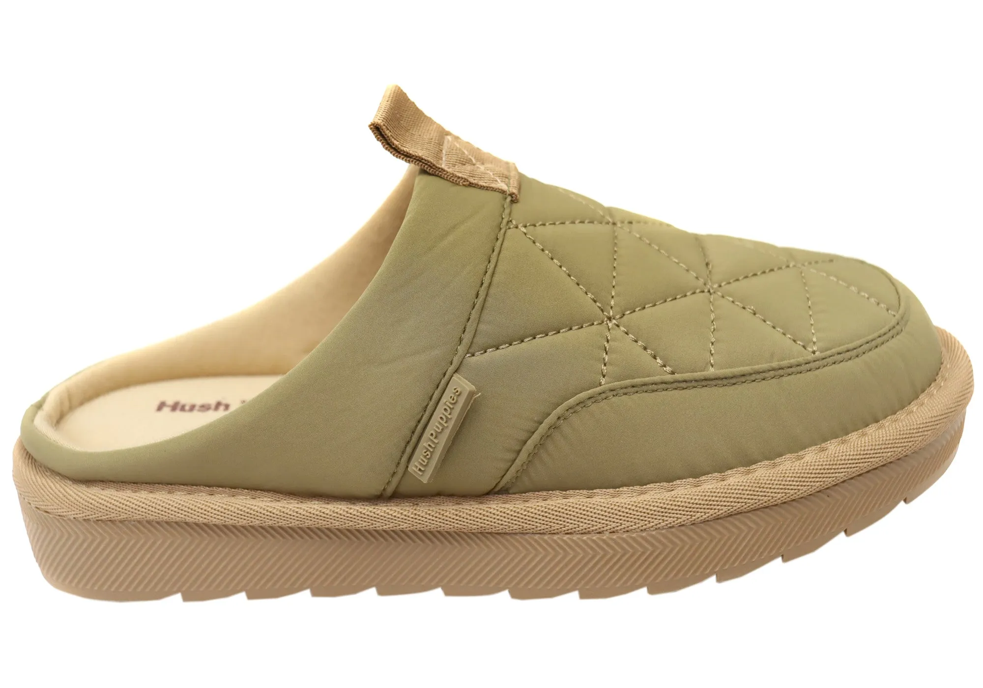 Hush Puppies Puffstar Damen Bequeme Pantoffeln mit offener Ferse Hush Puppies Schuhe
