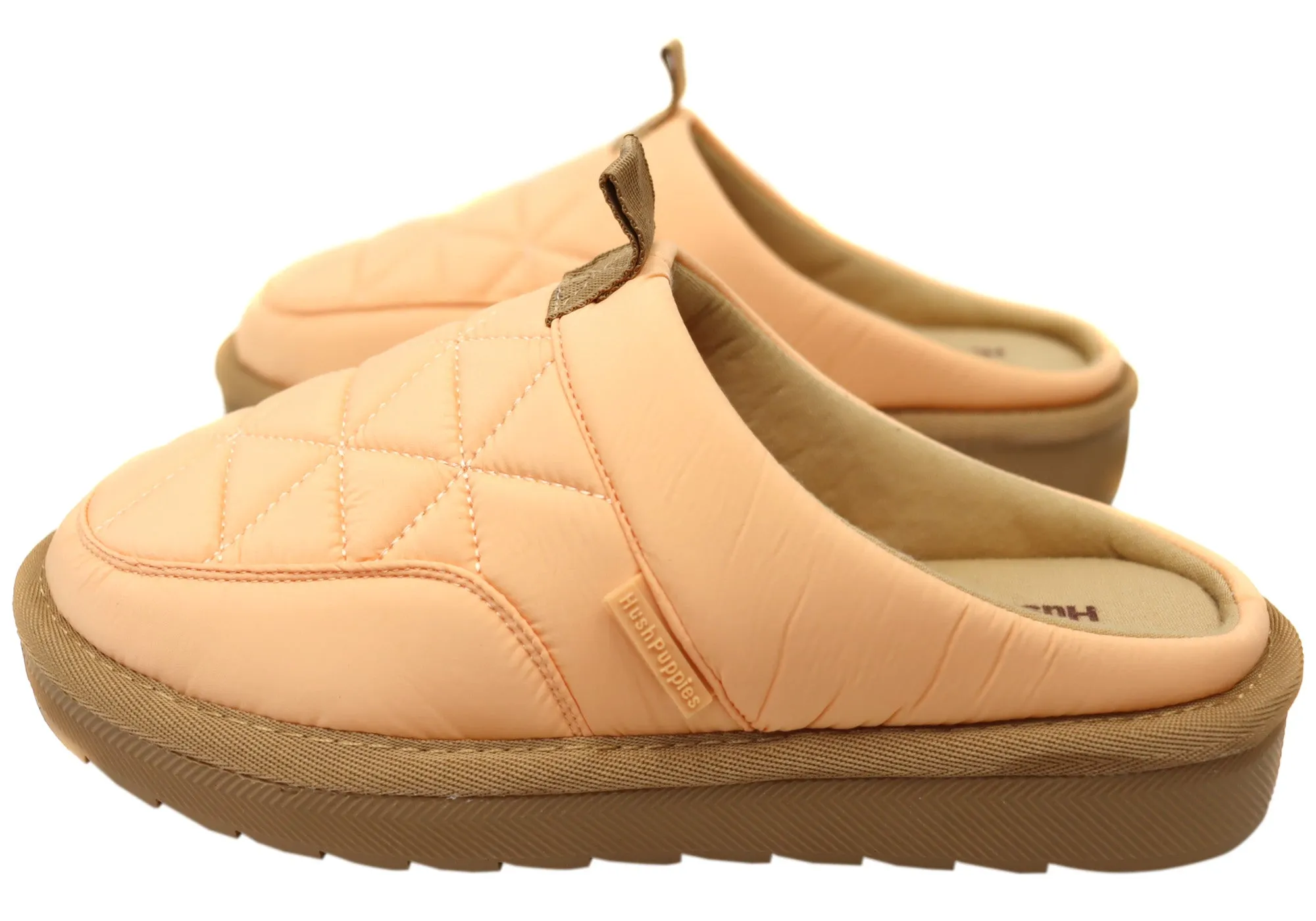 Hush Puppies Puffstar Damen Bequeme Pantoffeln mit offener Ferse Hush Puppies Schuhe