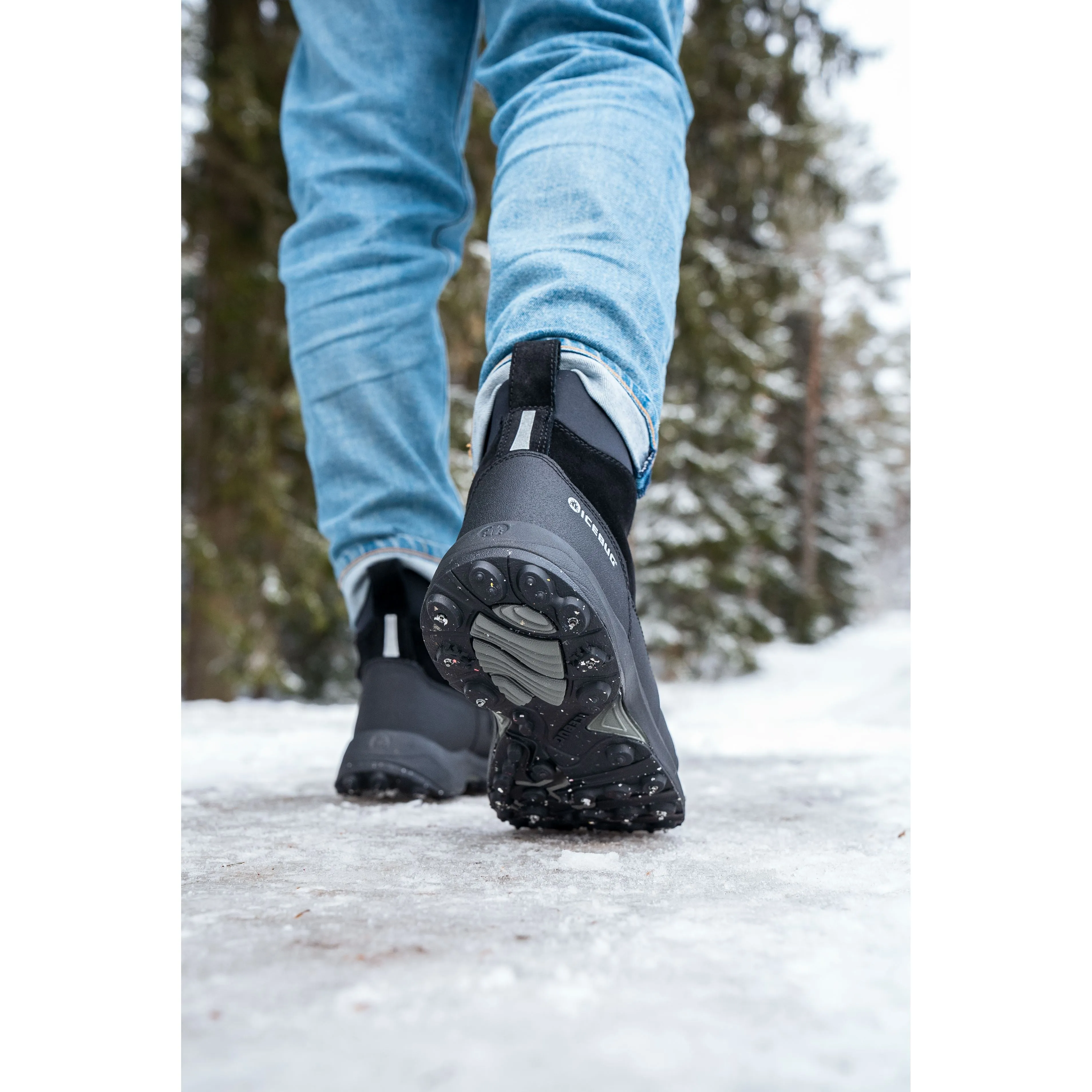 ICEBUG METRO2 BUGrip® HERREN SCHWARZ